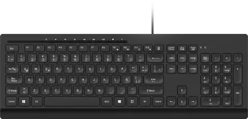 [KKM-252S] Klip Xtreme - Keyboard - Wired - Spanish - USB - Black - Multimedia keys